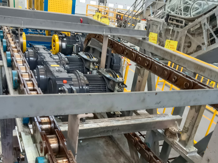 曳引機(jī)試驗臺——驅(qū)動站測試現(xiàn)場